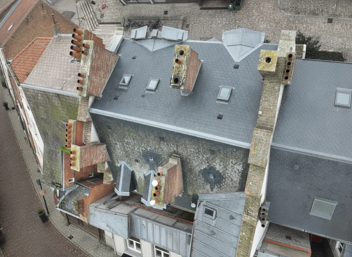 Inspection de toiture par drone à Yvelines